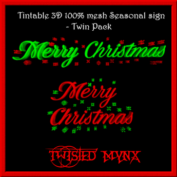 Second Life Marketplace - {Twisted Mynx} Merry Christmas